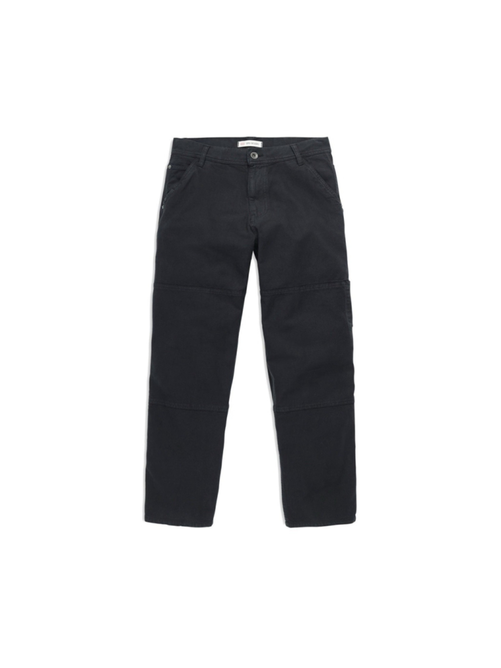 Topo Designs Dirt Utility Pants Mens 34x32 Black Stretch Canvas Hiking Outdoor